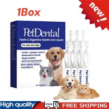 Pet Dental Teeth Health Oral Liquid Dog Cat Restorative Dental-Remove-BadBreath