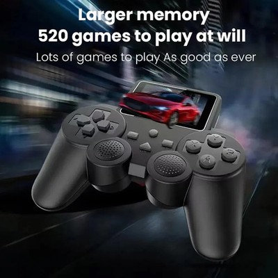 New Kids Retro Handheld Game Console 520 Games Gifts Party Favors Controller