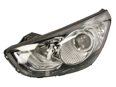 Scheinwerfer L (H7/H7 elektrisch, mit motor) für HYUNDAI ix35/TUCSON 08.09-09.13