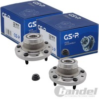 2X GSP RADLAGER-SATZ Hinten Beidseitig Passend FÜR Ford Transit Links+Rechts