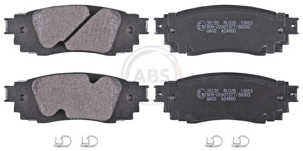 A.B.S. Bremsbelagsatz, Scheibenbremse 35135 FüR Lexus Toyota-image
