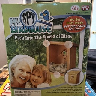 My Spy Birdhouse Feeder As Seen On TV 2013 "You See Them But They Cant See You"