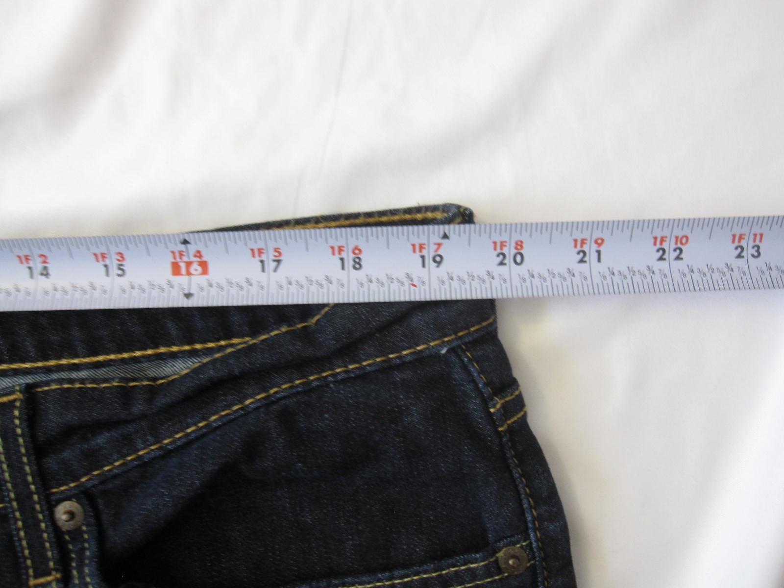 Levis 541 Dark Blue Denim Jeans Men 5 Pocket Athletic Sz W38 x L29 (MP504) thumbnail 5