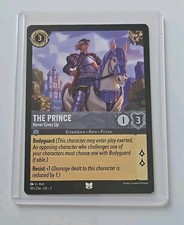 Disney Lorcana Rise of the Floodborn Card 195 The Prince Charming Never Gives Up