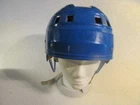 RARE OLD VINTAGE JOFA 245 BLUE HELMET SWEDEN GRETZKY IRBE STYLE CA 10 X  7 INCH