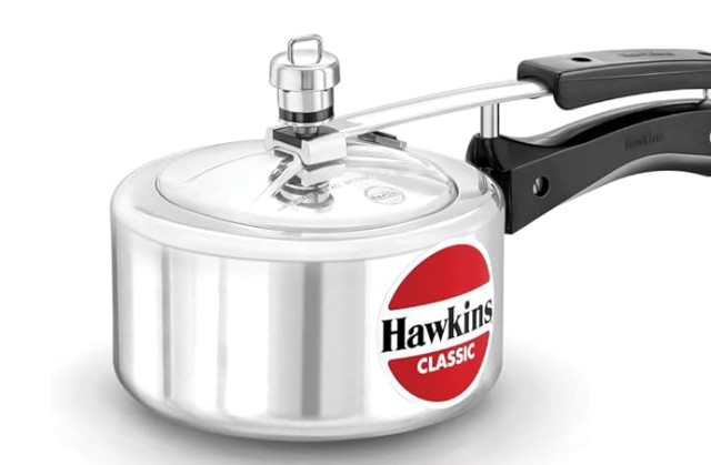 Hawkins Aluminium 1.5 Litre Classic Pressure Cooker,Best Inn