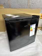 CHiQ Mini Fridge 46L Frost Free Table Top Fridge Black CSD46D4EU Dent