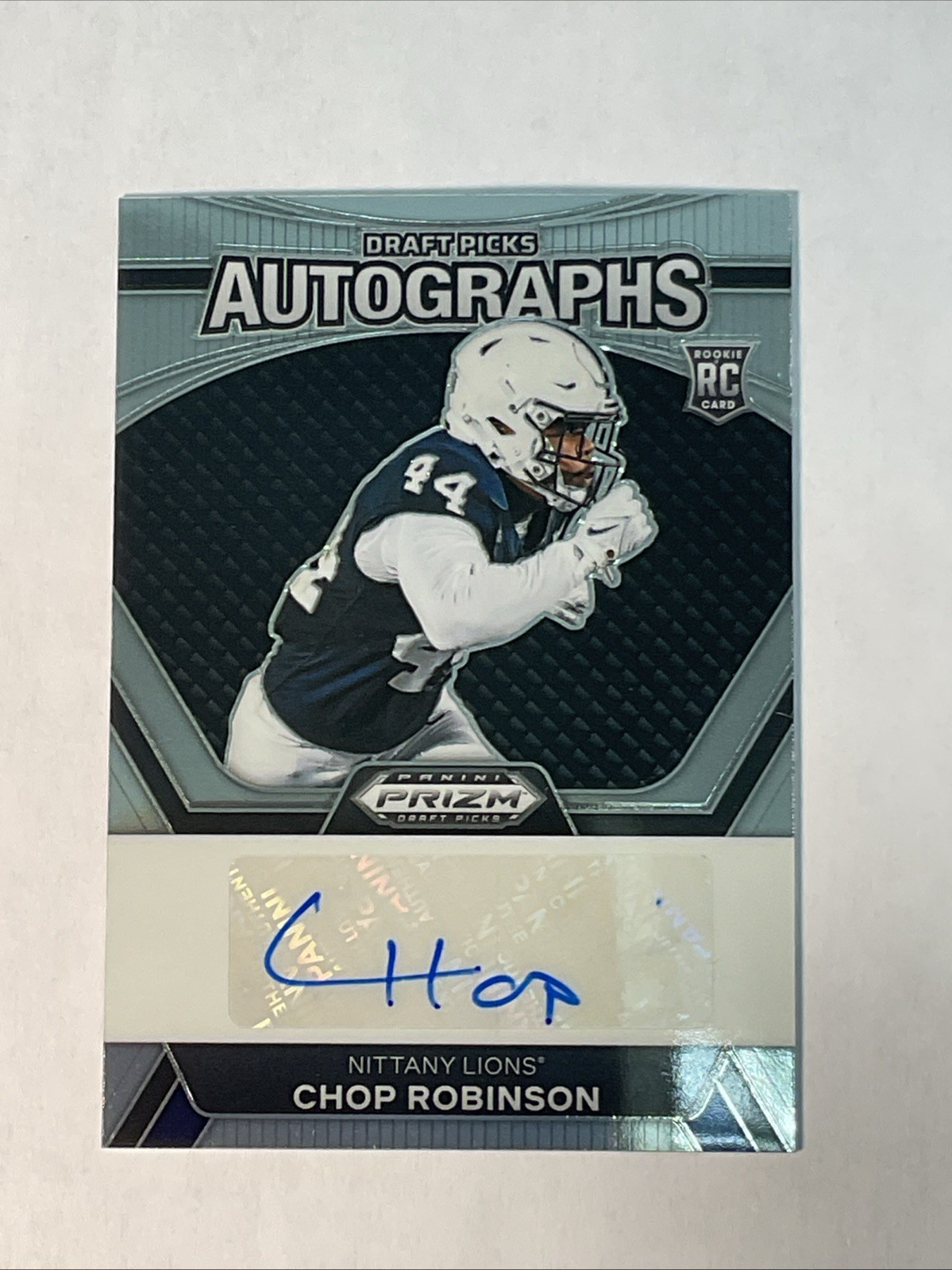 2024 Prizm Draft Picks- Chop Robinson - Auto RC #DPA-CRN -Nittany Lions