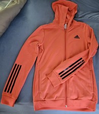 Adidas Trainingsjacke Mädchen Gr.170 Koralle