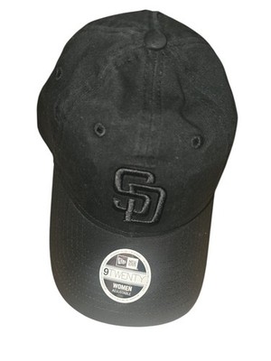 San Diego Padres 9twenty New Era Woman's Blacked Out Adjustable Cap
