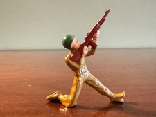 Vintage Manoil Dimestore M175 Sniper w Rifle  THIN  Late '45  VG - Near Mint 