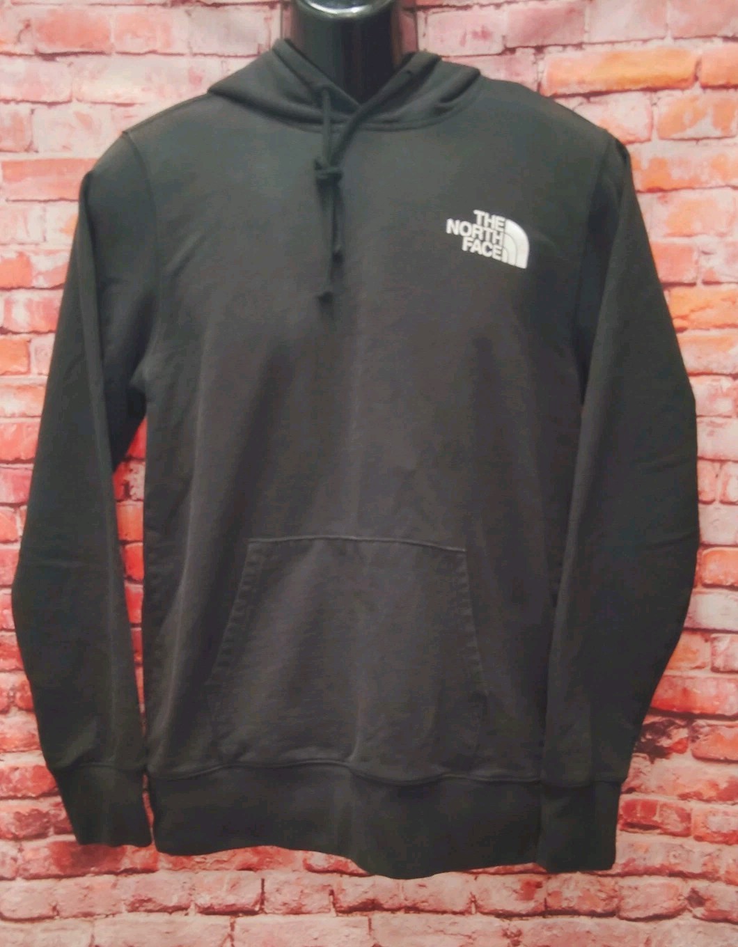 The North Face Mens M Black Year Of The Tiger Logo Hoodie Pullover with Drawstring