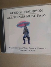 George Harrison All Things Must Pass CD A Conversation with George 2/15/2001 NEW