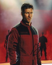 GLEN POWELL signed autograph 20x25cm RUNNING MAN in person autograph COA