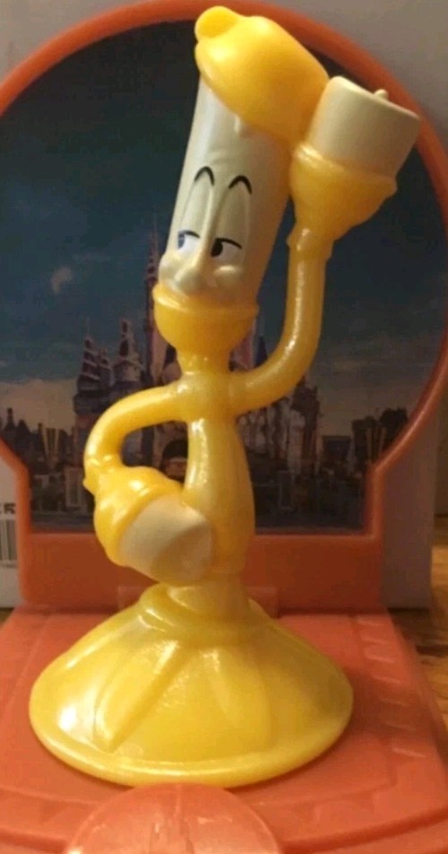 20 Lumiere Candle 2002 McDonalds 50th Beauty Beast Happy Meal Toy McDonalds