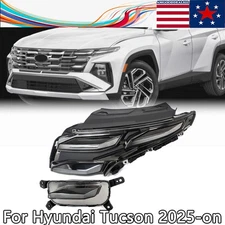 For Tucson 2025 Limited LED DRL Running Light Sequential Turn Signal Left Driver