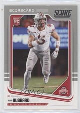 2018 Score Rookies Scorecard Sam Hubbard #415 0nr3