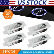 Car Led Cool Laser Courtesy Puddle Lights Ambient Light For Bmw 2004-2018 4pcs Car Led Cool Laser Courtesy Puddle Lights Ambient Light For Bmw 2004-2018 4pcs