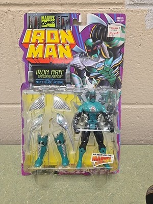 IRON MAN SAMURAI ARMOR Action Figure Toy Biz MOC Vintage