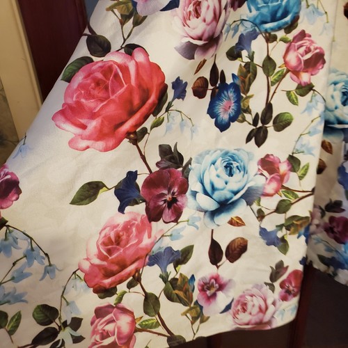 Monsoon Kleid Blumen Rosen gefüttert Mädchen Kinder 12-13 Jahre Top Zustand - Bild 9 von 20