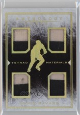 2015-16 Panini Anthology Tetrad Materials Holo Gold 8/49 Denis Savard HOF 0t1