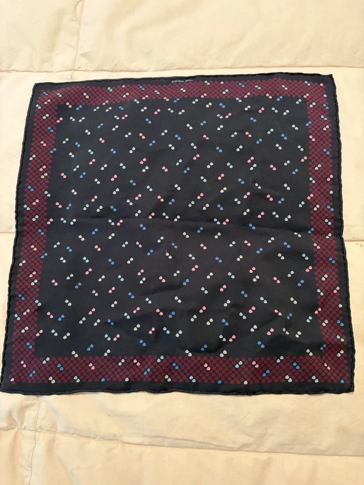 Stefano Ricci Pocket Square, 100% Silk Made In Italy - Image 2 of 4