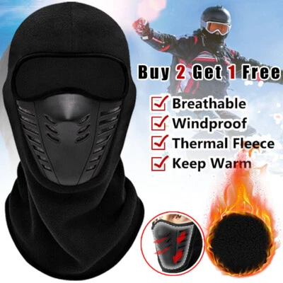YUMARKET Cold Weather Men Balaclava Winter Head Cover Full Face Mask Motorcycle Gear