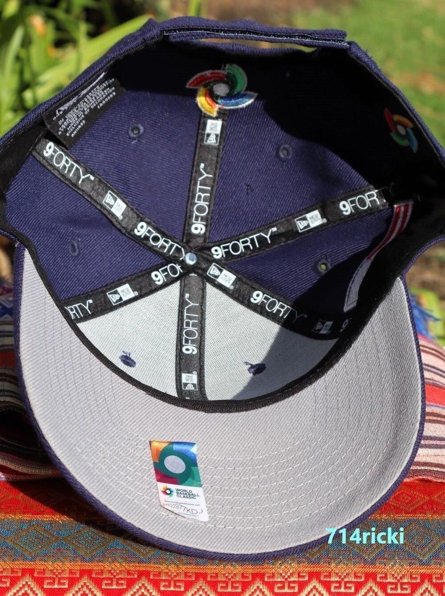 2023 WBC USA World Baseball Classic Adjustable Hat New Era 9FORTY