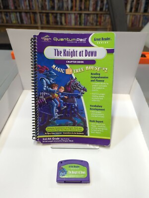 Quantum Pad Learning System The Knight at Dawn Book and Cartridge Chapter Book