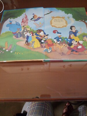 Walt Disney Hardcover Classic Book Snow White And The Seven Dwarfs