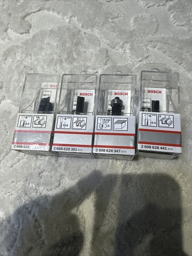 4 X. Bosch Nutfräser, 8 mm, D1 16 mm, L 19,6 mm, G 51 mm 2608628388 Set!!! - Bild 4 von 4