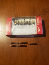 Lot Of Vintage Pen Nibs 5 Joseph Gillott 303 & Flicker Pens Speedball