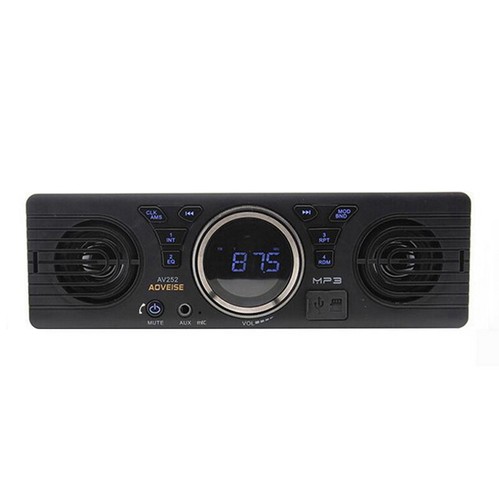 Single 1 Din AV252B MP3/ WMA FM Bluetooth USB TF 12V Car Cadio Stereo - Picture 6 of 13