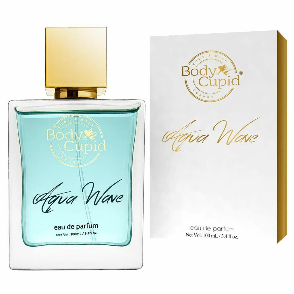 Body Cupido Aqua Wave Perfume Unisex Fragancia Eau De Parfume Spray Corporal 100ML