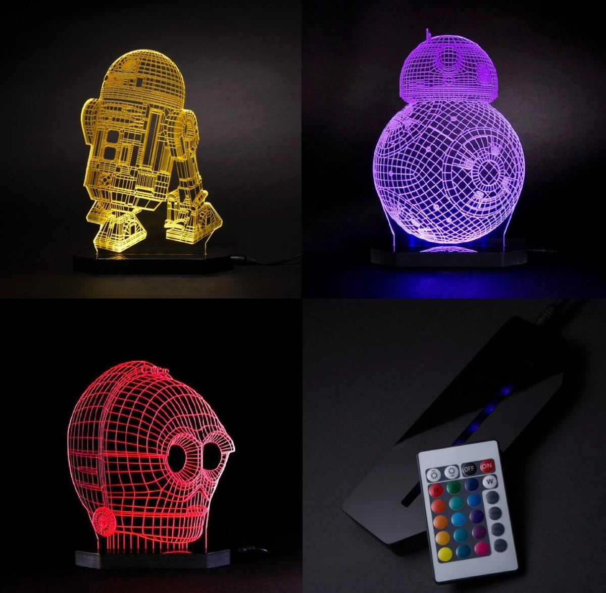 Star wars cheap droid lamp