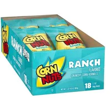 Corn Nuts Ranch Flavored Crunchy Corn Kernels ( Pack of 18 ) - 1 BOX