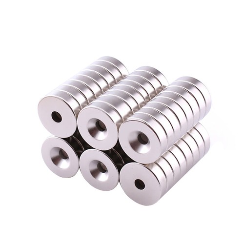 10 mm-100 mm Senken Seltene Erden Neodym Scheibe starker Lochring Runde Magnete - Bild 18 von 37