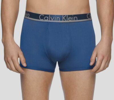 $45 Calvin Klein Underwear Men Blue CK Nb1360 Micro Boxer Brief