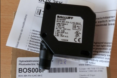 1PC Neu BALLUFF Sensor BOS 26K-PA-1LHC-S4-C BOS008F