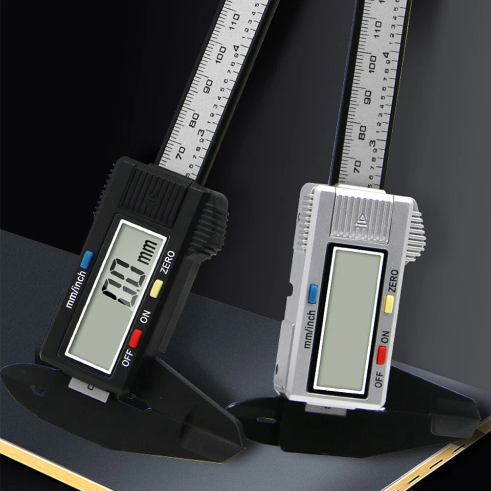 6" 0-150mm LED Digital Pinza Vernier Micrómetro Regla Electrónica Medidor Foto 4 de 4