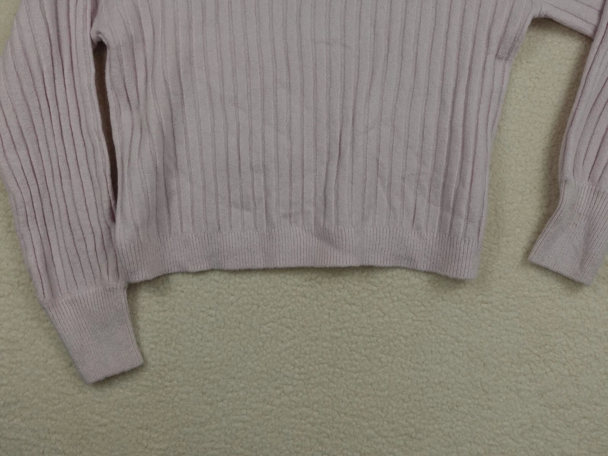 Sanctuary Getting Warmer Cozy Ribbed Sweater Large - Pink - Womenu0026#039;s |  eBay