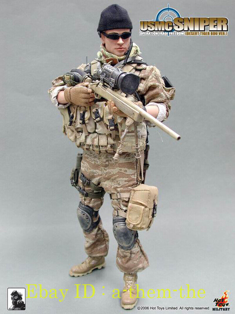 Hot Toys U.s. Forces Usmc SNIPER Military Model Action Hot Toys U.s. Forces Usmc SNIPER Military Model Action