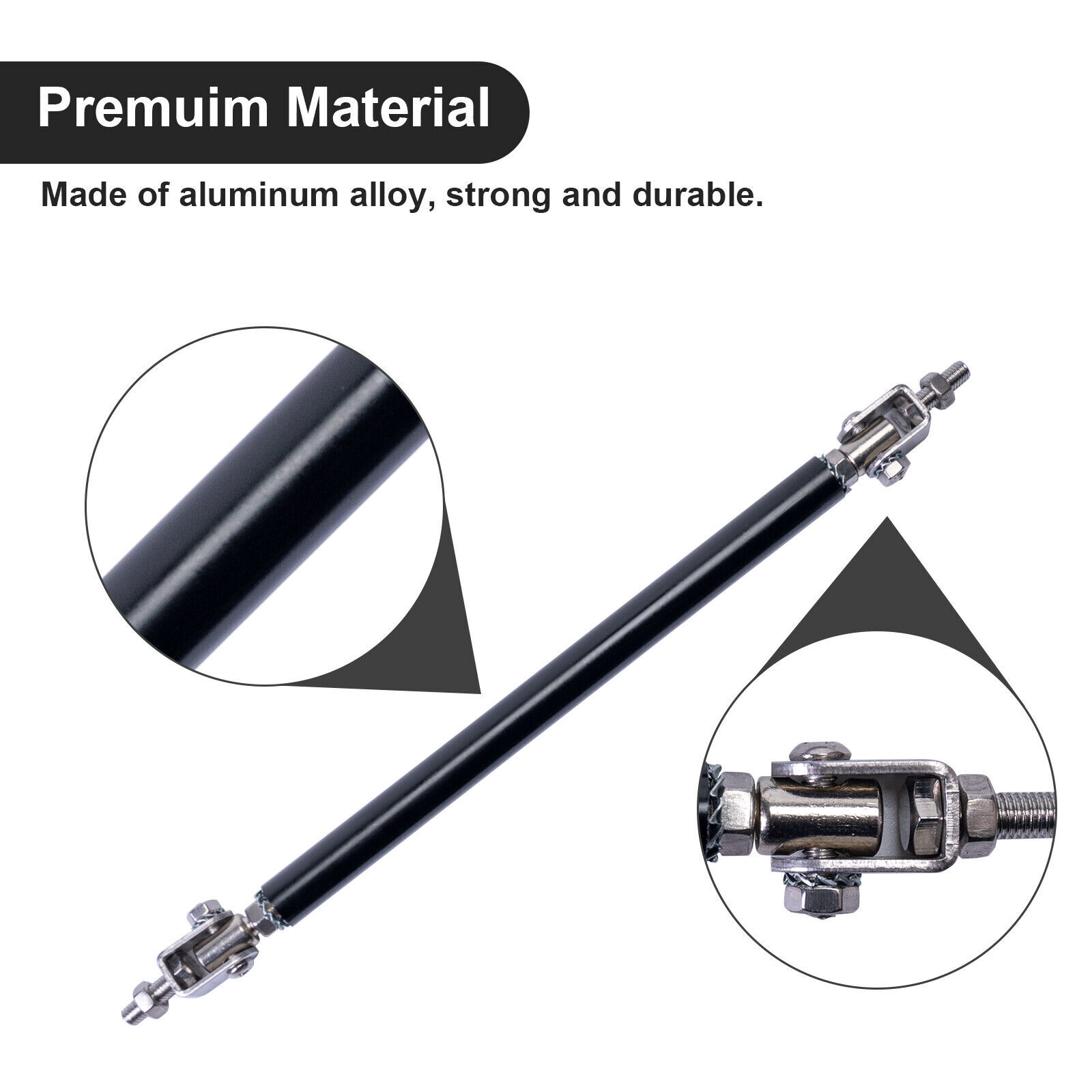 For Ford For Mustang 2010-2014 Front Bumper Lip Spoiler Splitter Diffuser US