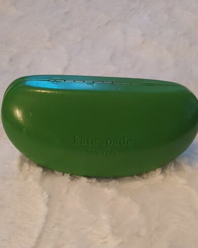 Kate Spade Green Hard Cover Eye Glass Sunglass Case