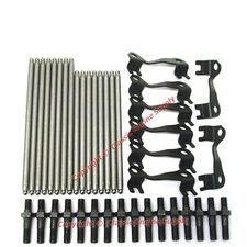 New 3/8" Push-Rod, Guide Plate & Rocker Arm Stud Kit Chevy bb 396 402 427 454