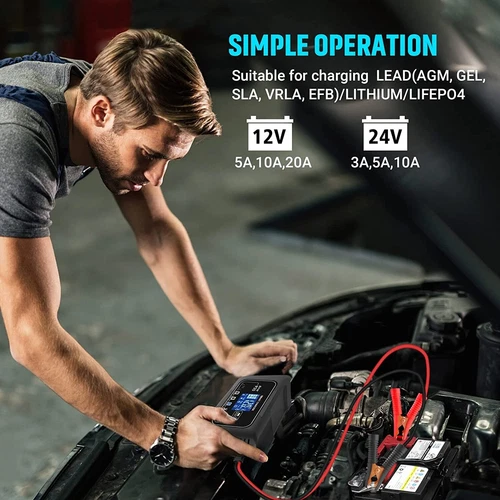 36V 18A 48V 13A Smart Battery Charger for Golf Cart EZGO TXT RXV CLUB CAR YAMAHA - Picture 16 of 20