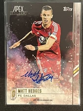 2015 Topps Apex Auto Matt Hedges #94 Auto