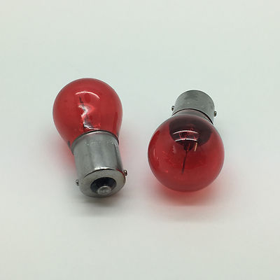 2 x 382 Red P21W BA15S Brake Stop Car Light Bulb 382R 12v 21w