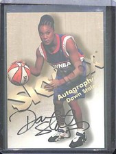 1999 Skybox Autographics Autograph Dawn Staley