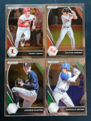 2021 Panini Prizm Draft Picks Baseball BASE 1-220 You Pick - 2 Card Minimum